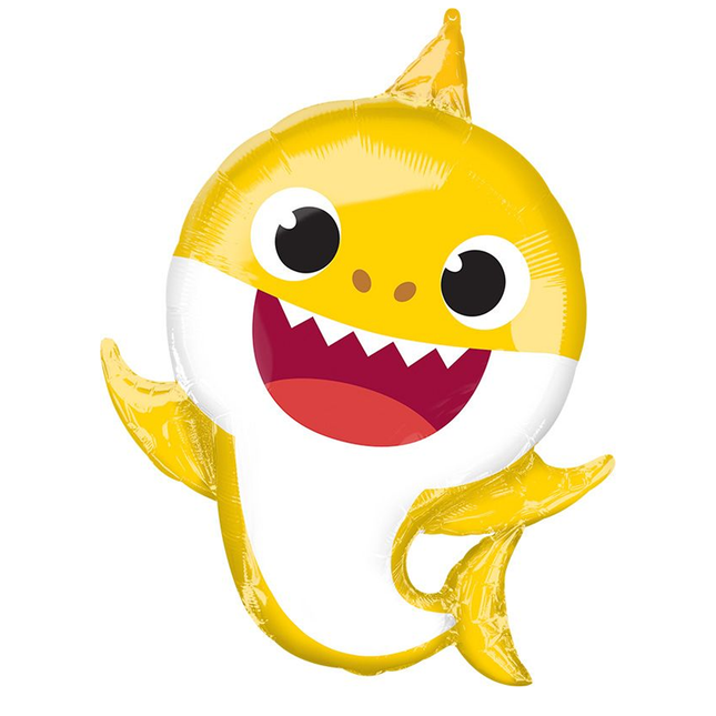 Baby Shark Yellow Foil Balloon 26″