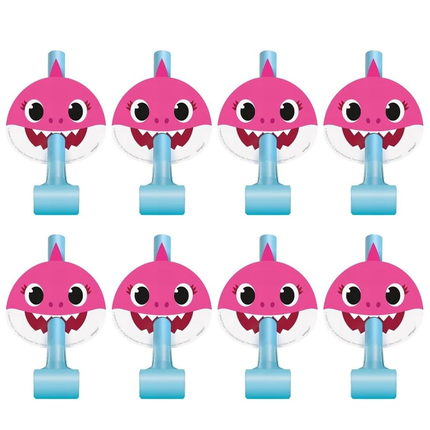 Baby Shark Party Blowouts 8 per package