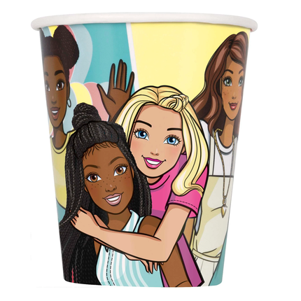 Barbie Birthday Party Paper Cups, 9 Oz 8 Ct