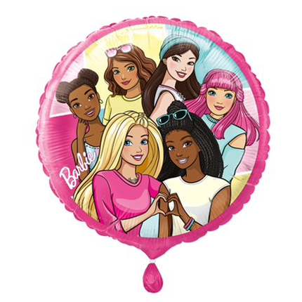 Barbie Round Foil Balloon, 18 inc