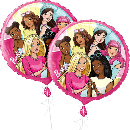 Barbie Round Foil Balloon, 18 inc