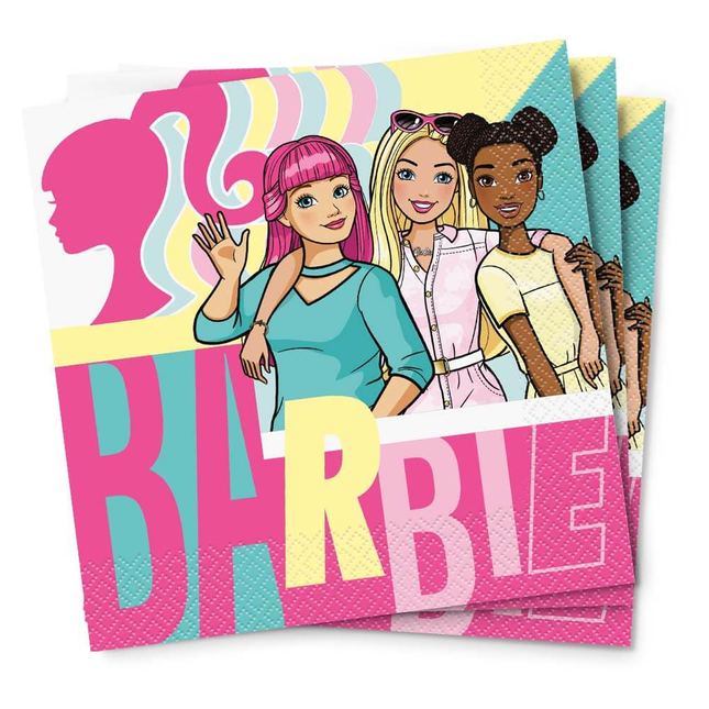 Barbie Luncheon Napkins 16 ct