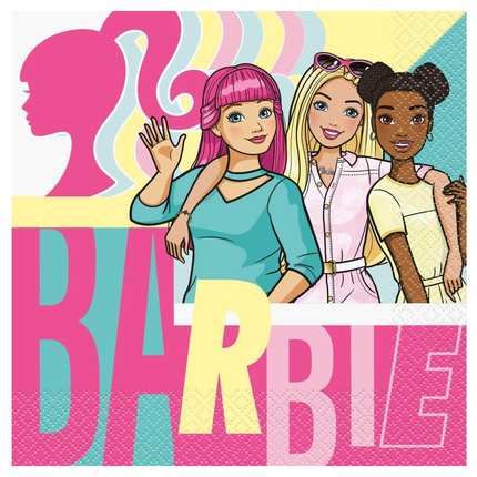 Barbie Luncheon Napkins 16 ct