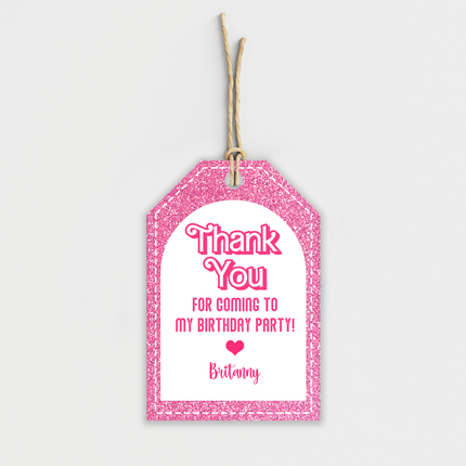Barbie Personalized Thank You Cards, 8 ct