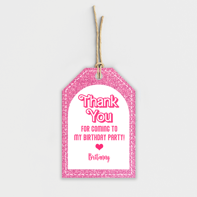 Barbie Personalized Thank You Cards, 8 ct