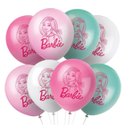 Barbie Printed Latex Balloons, 12 Inches, 8 Count