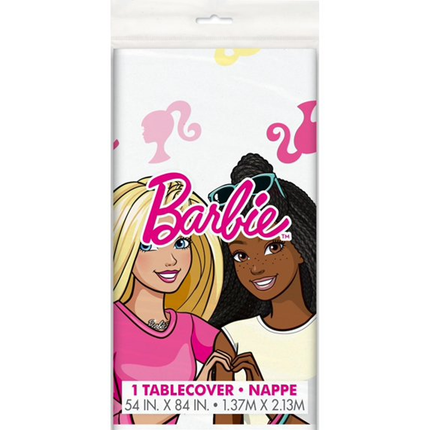 Barbie Rectangular Plastic Table Cover
