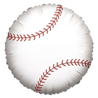 Baseball Round Foil Balloon 18