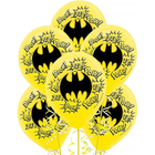 Batman Heroes Unite Latex Balloon Deco Kit 6 ct