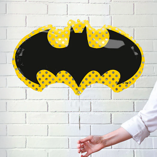 Batman Logo Foil Balloon 30 inches