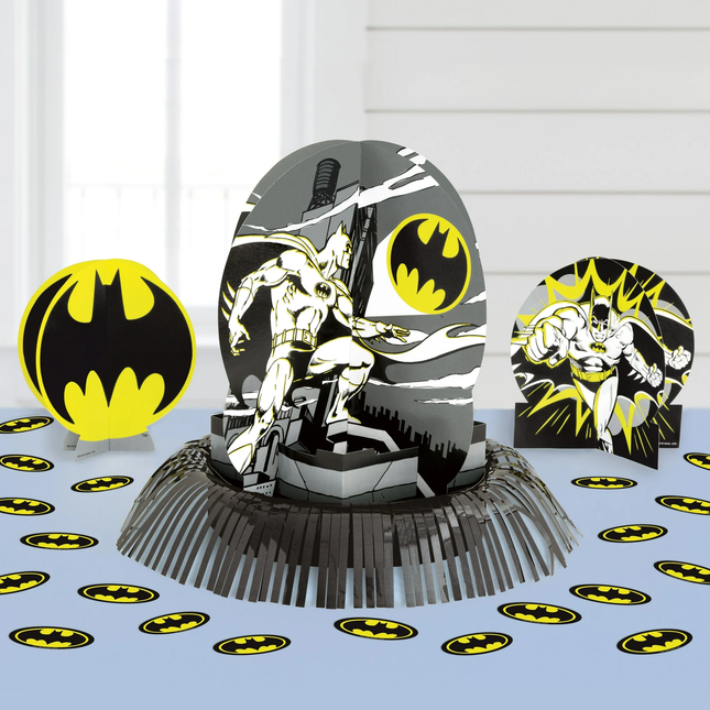 Batman Party Table Decorating Kit, 23pcs