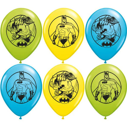 Batman Latex Balloons 11", 6ct