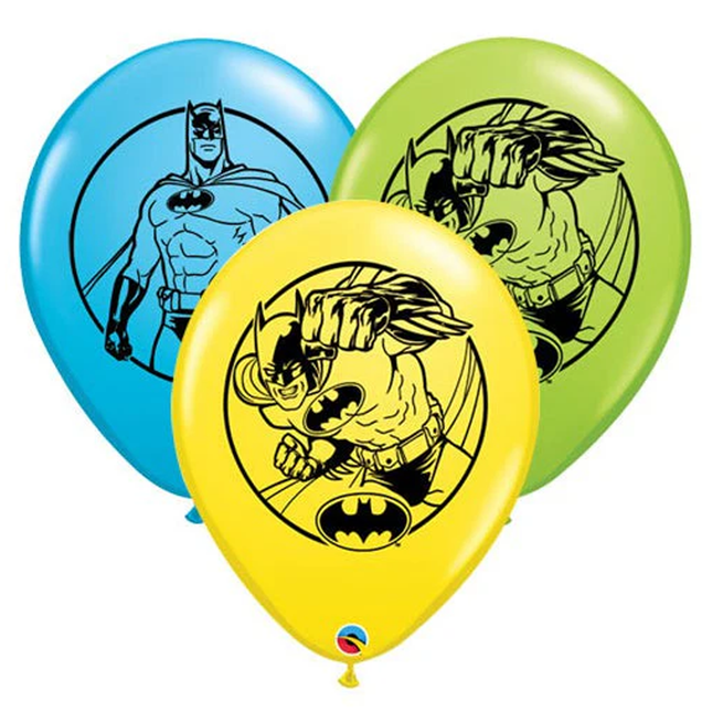 Batman Latex Balloons 11", 6ct