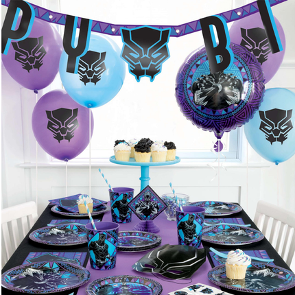 Black Panther™ Foil & Latex Balloon Kit