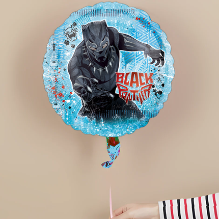 Black Panther Round Foil Balloon 28″