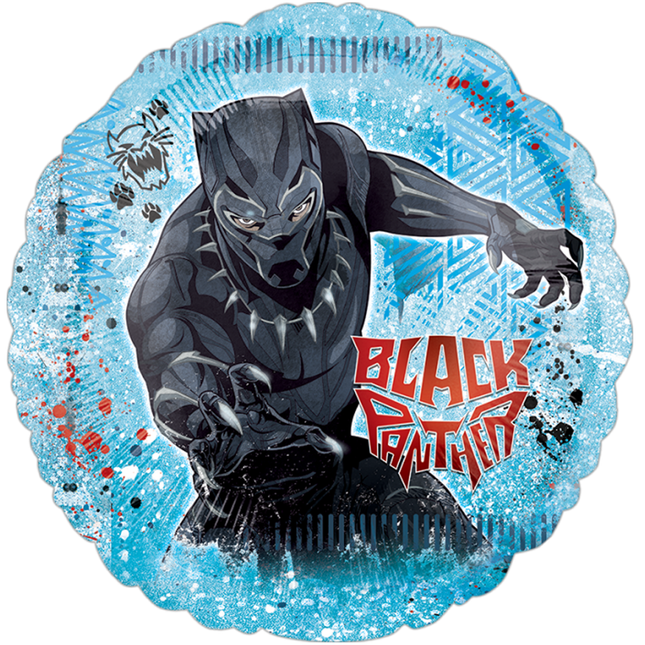 Black Panther Round Foil Balloon 28″