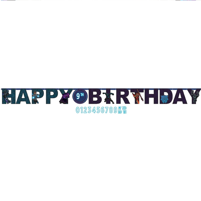 Black Panther™: Wakanda Forever Jumbo Add-An-Age Letter Banner