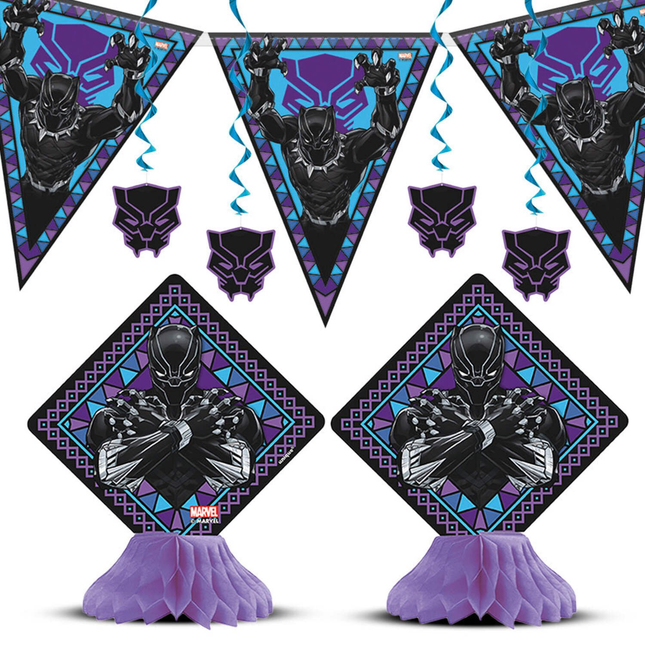 Black Panther™ Decorating Kit 7 pcs