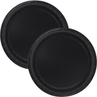Black Solid Round 9