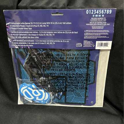 Black Panther™: Wakanda Forever Jumbo Add-An-Age Letter Banner