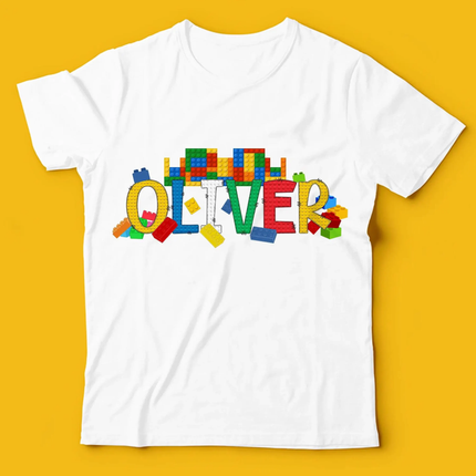 Building Blocks Doodle Alphabet Letters PNG Bundle Instant Download