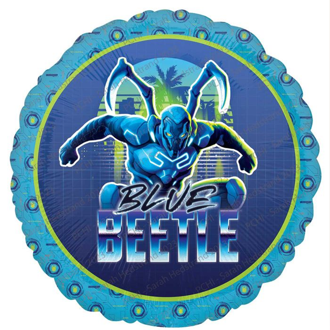 Blue Beetle Foil Balloon – 18"