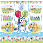 Bluey Birthday Party Supplies Set for 24 Guests