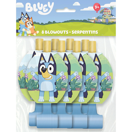Bluey Party Blowouts