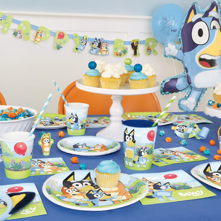 Bluey Happy Birthday Party Banner 6 ft