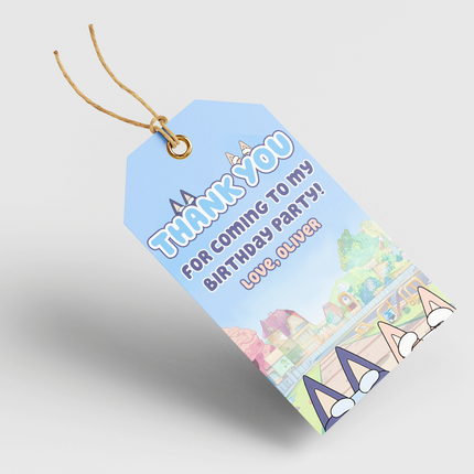 Bluey Personalized Thank You Cards, 8 ct