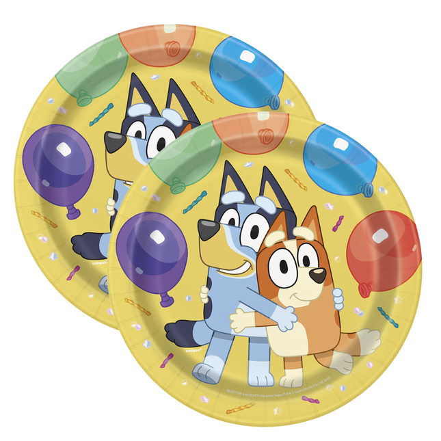 Bluey Round 7" Dessert Plates 8ct