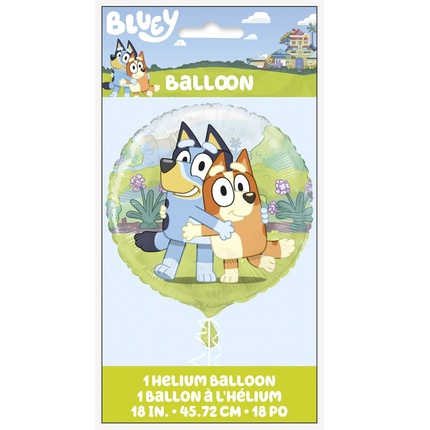 Bluey Round Foil Balloon