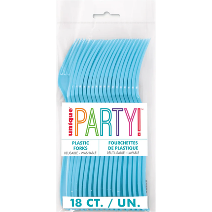 Bluey Birthday Party Supplies Set for 8 Guests forks