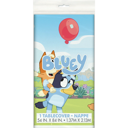 Bluey Plastic Table Cover