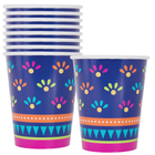 Boho Fiesta 9oz Paper Cups, 8ct