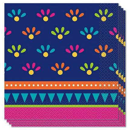 Boho Fiesta Luncheon Napkins, 20ct