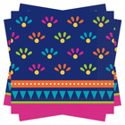 Boho Fiesta Luncheon Napkins, 20ct
