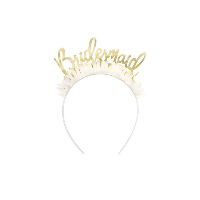 Bridesmaid Bachelorette Party Headbands, 4ct