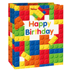 Lego Building Blocks Birthday Large Gift Bag