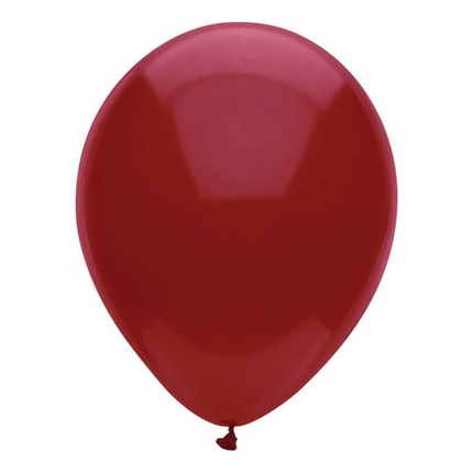 Burgundy Latex Balloons 12" 8 ct