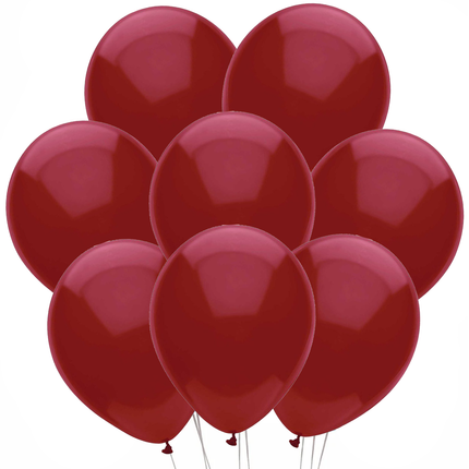 Eight matching latex balloons included in this birthday set