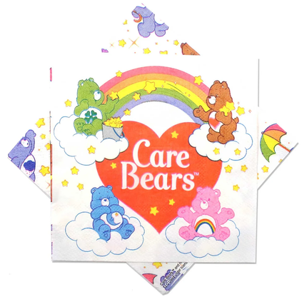 Care Bears set component: Care Bears Beverage Napkins 16 ct
