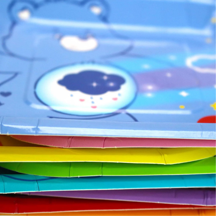 Care Bears Dessert Plates 7", 8 ct