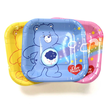 Care Bears Dessert Plates 7", 8 ct