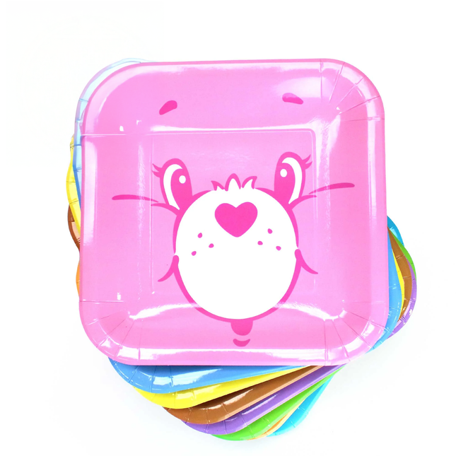 Care Bears Dinner Plates 9", 8 ct