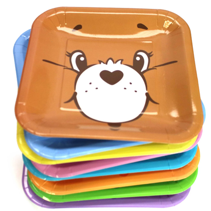 Care Bears Dinner Plates 9", 8 ct