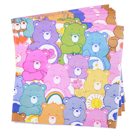 Care Bears set component: Care Bears Lunch Napkins 16 ct