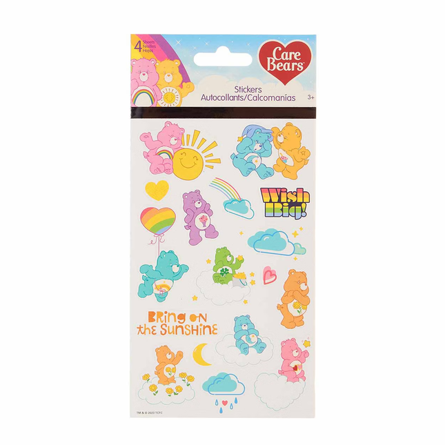 Care Bears Sticker 4 Sheets
