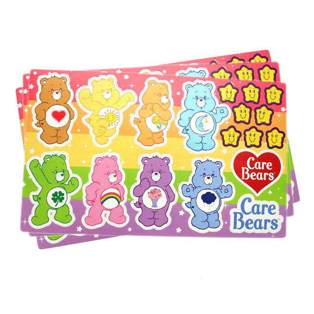 Care Bears Sticker Sheets 8 ct