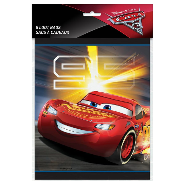 Disney Cars Loot Bags 8 ct